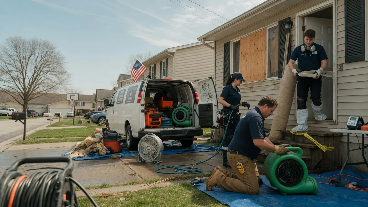 Water Damage Restoration in Kleinfeltersville, PA near me
